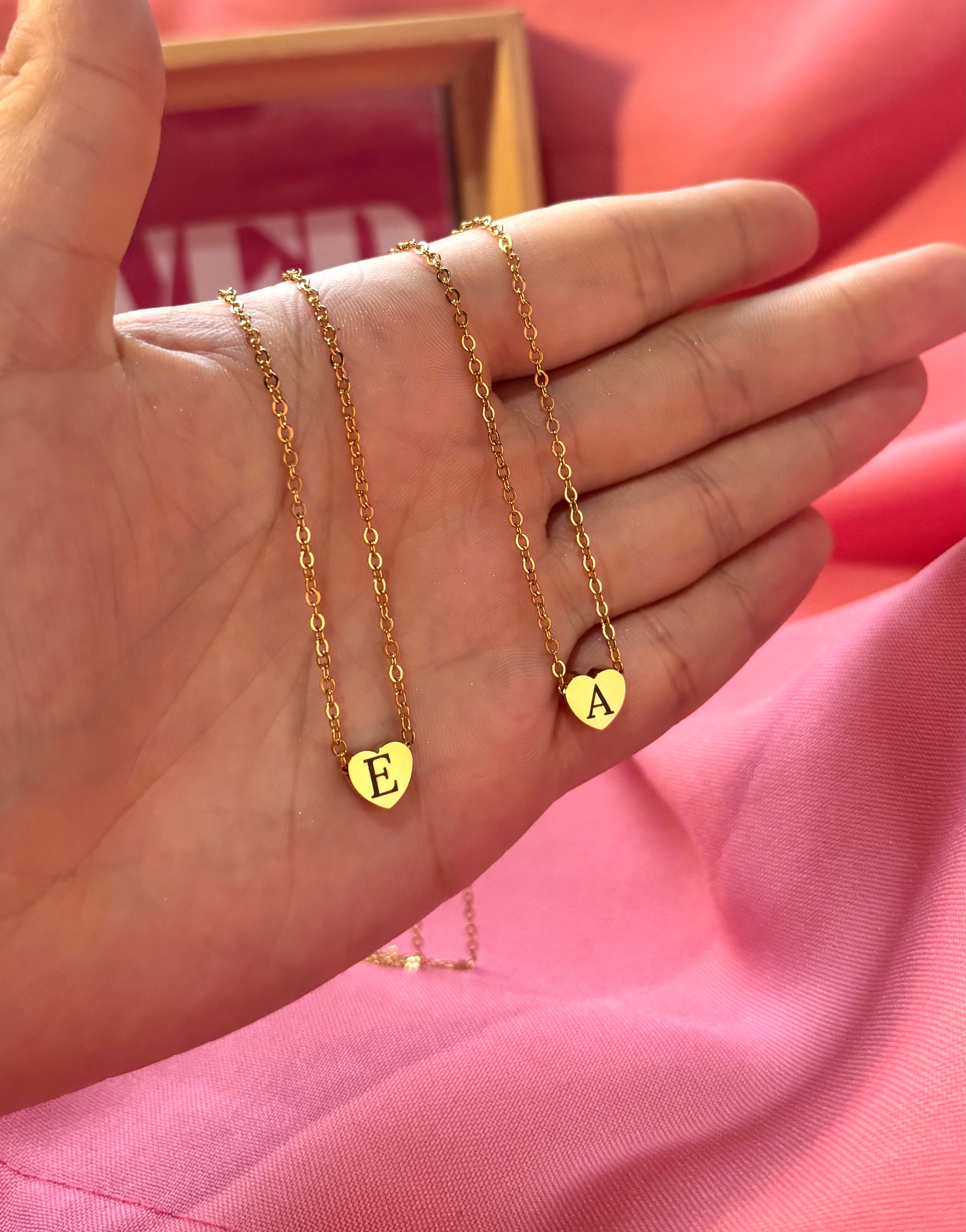 Collares mini grabados