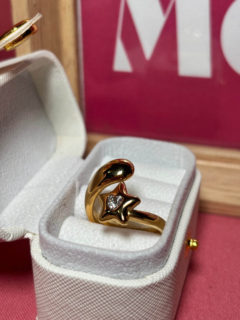 Anillo estrella fugaz