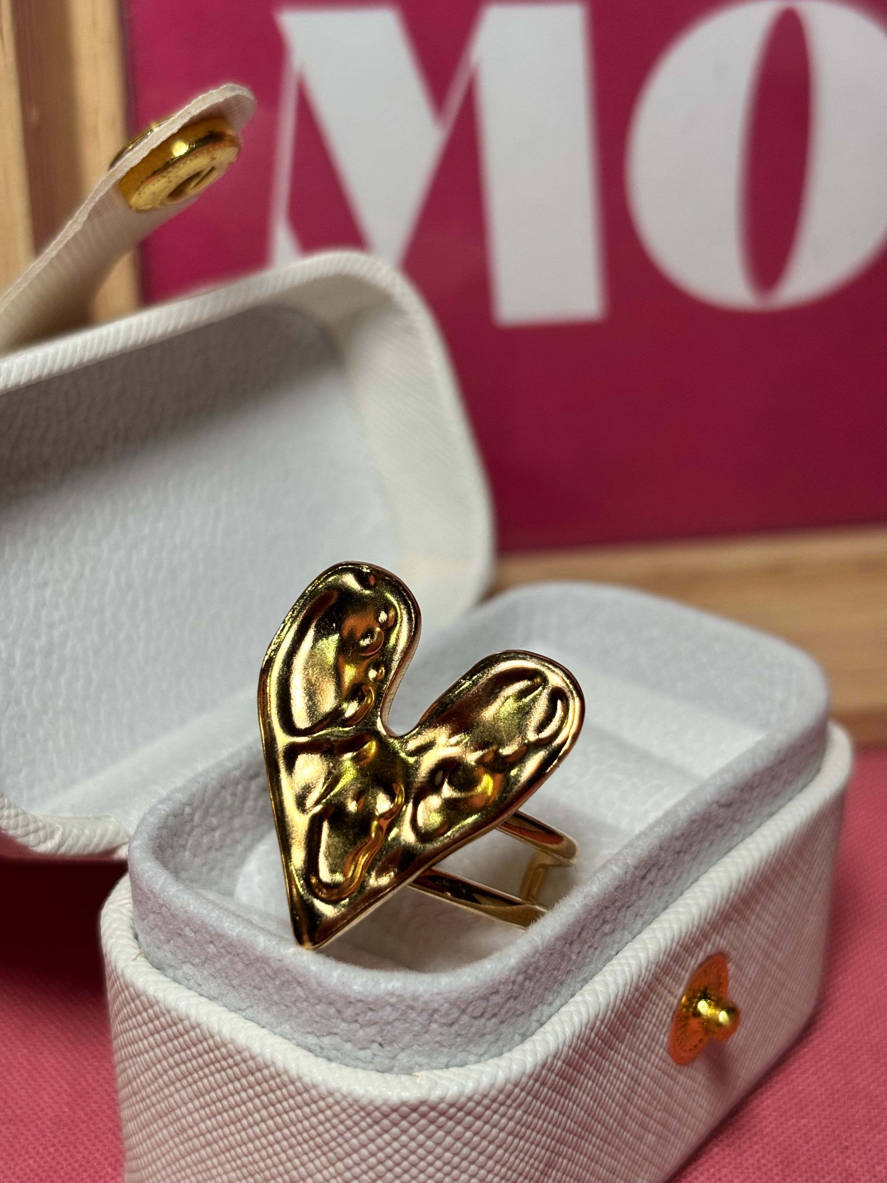 Anillo corazón