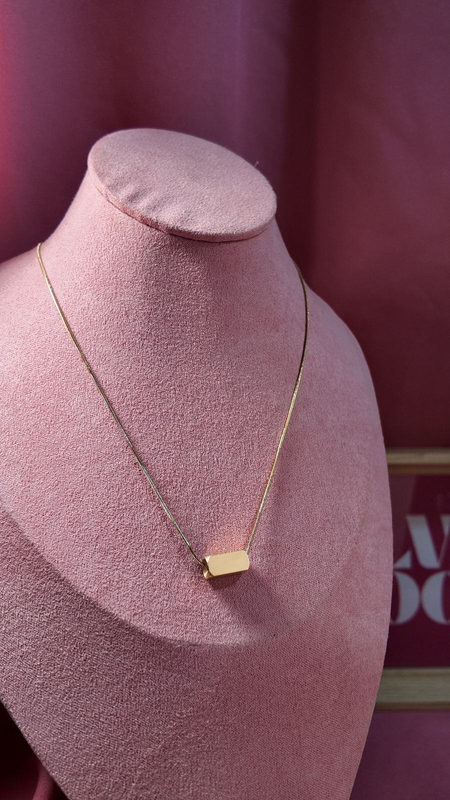 Collar mini barrita