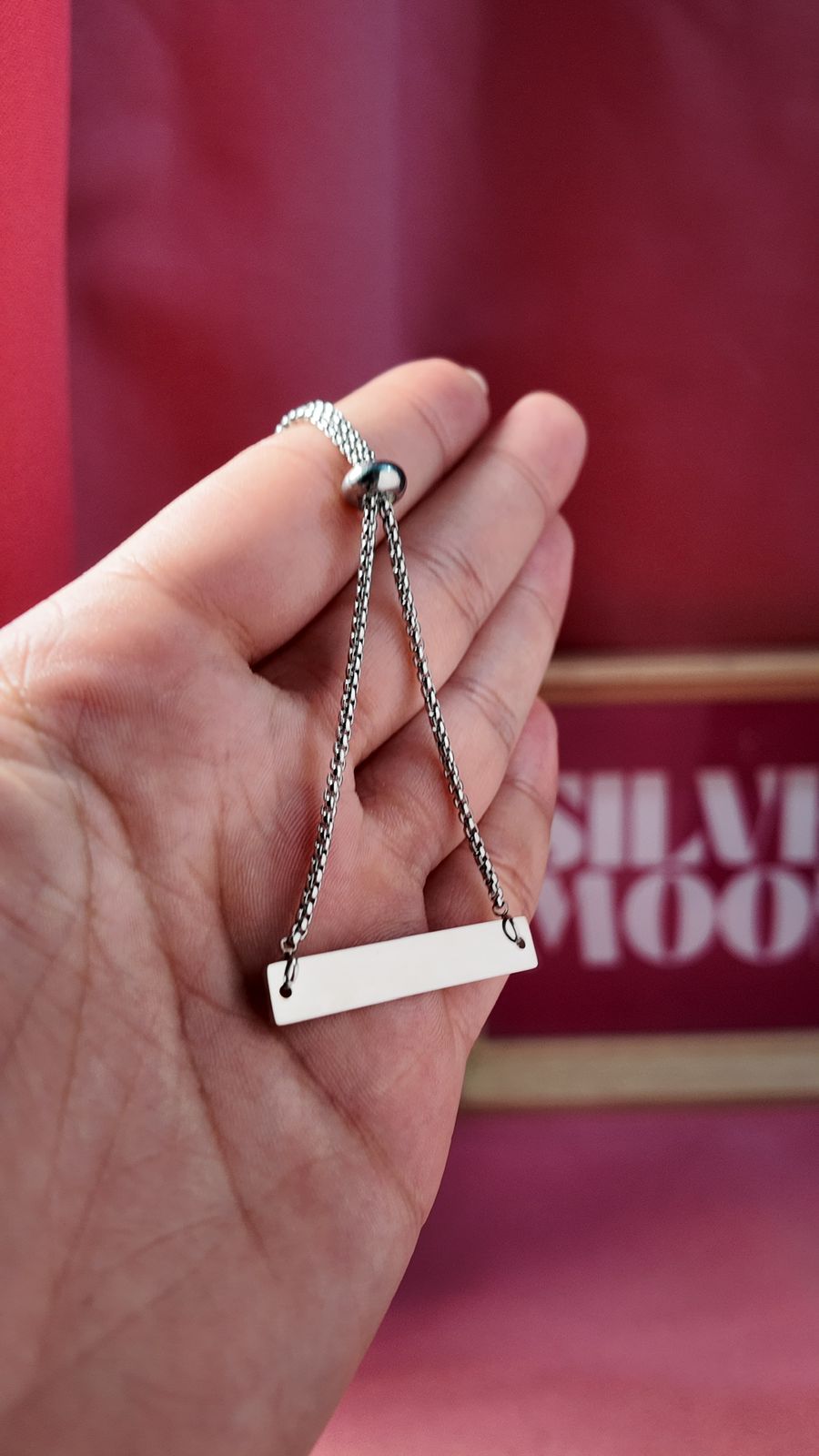 Pulsera de barra pequeña