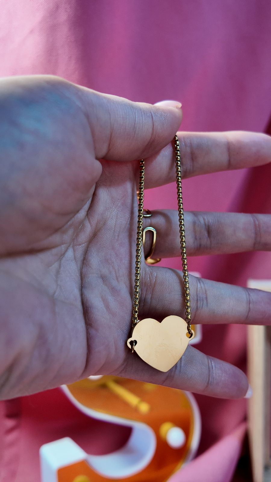 Pulsera de corazón