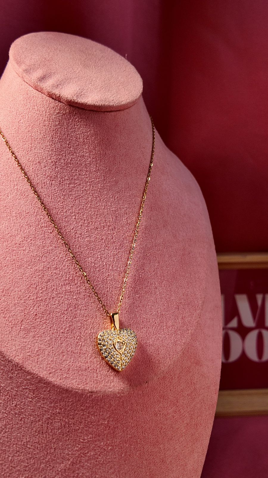 Collar de corazón (se abre)